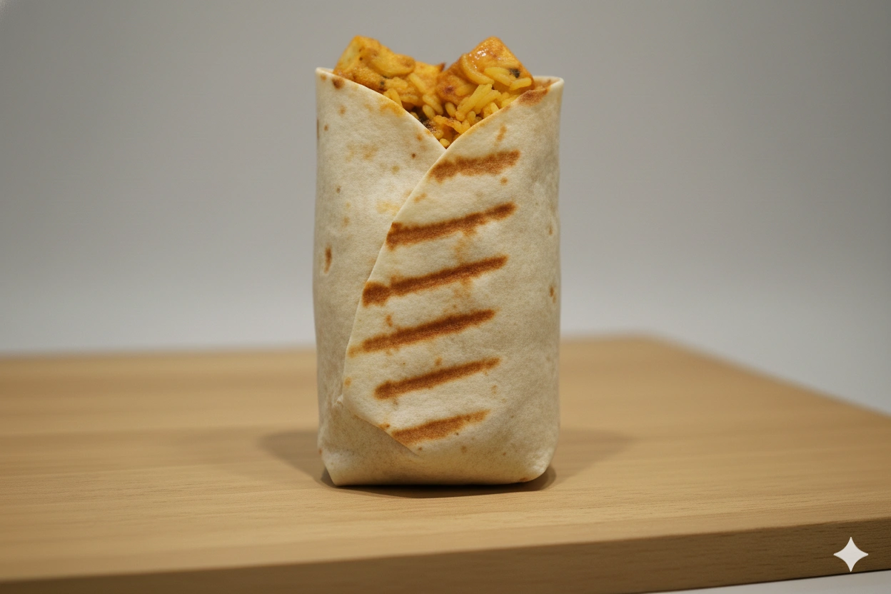 Chicken burrito